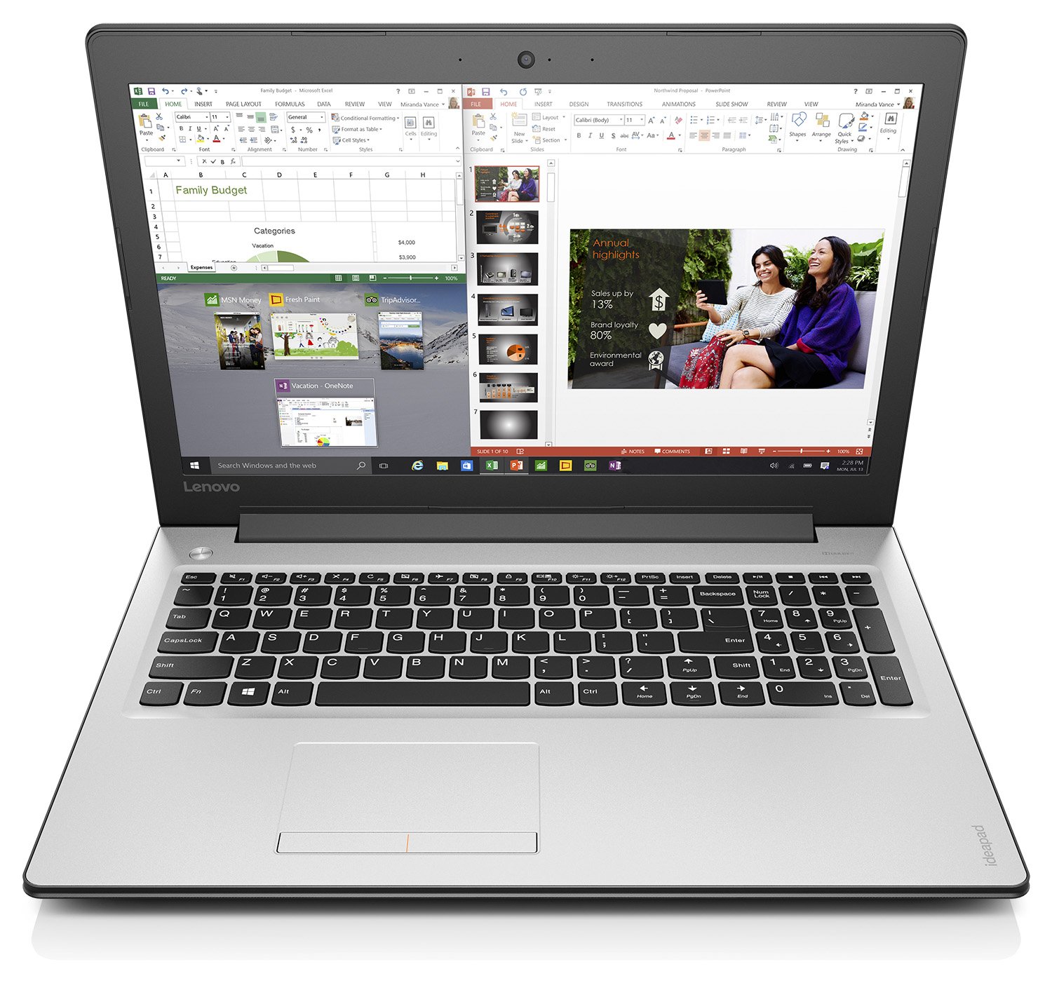 Lenovo IdeaPad 310-15ISK 80SM01KFIH 15.6-inch Laptop (Core i3